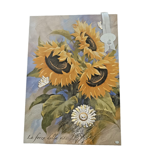 Quadro pannello girasoli - quadro,