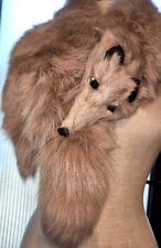 Stola vera  Volpe Con Fermaglio