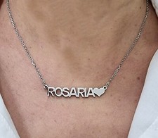 Collana da donna con nome e