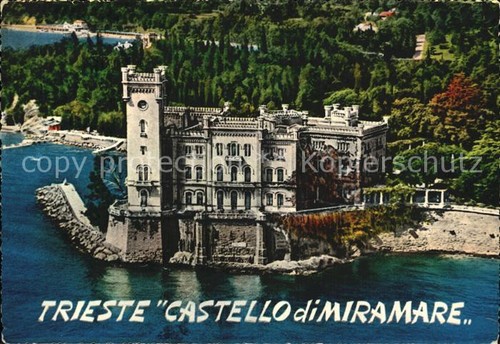 Trieste castello miramare - castello, di