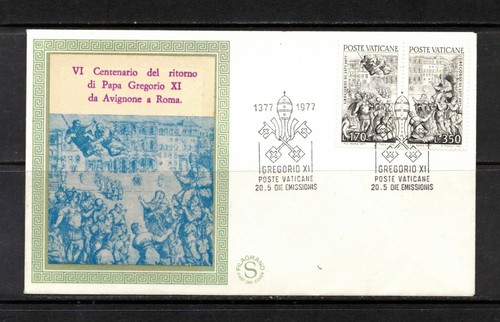Vaticano 1977 fdc - vaticano,