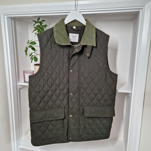 Gilet uomo trapuntato