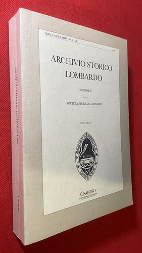 Archivio storico lombardo - storico,