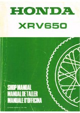 Manuale officina Honda XRV650 Africa Twin