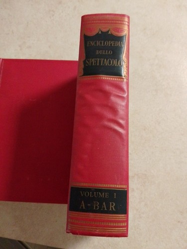 Enciclopedia dello spettacolo - enciclopedia,