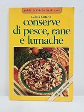Conserve di pesce, rane e