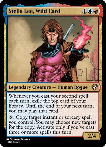 Xmen gambit stella lee - xmen,