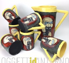 ? Set Ceramic Drink Vintage 50s 60s SET Bibita in Ceramica San Marino 50s 60s