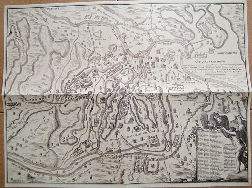 Stampa pianta roma antica - stampa,