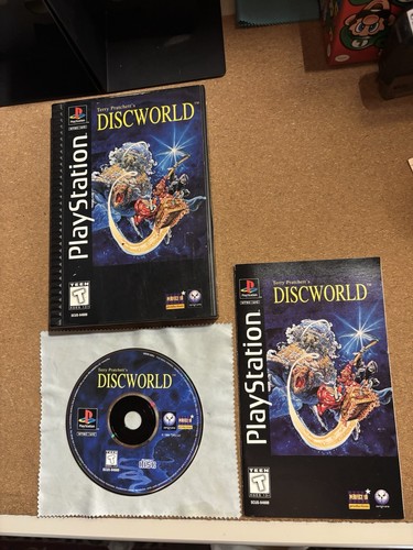 Discworld ps1 long box - discworld,
