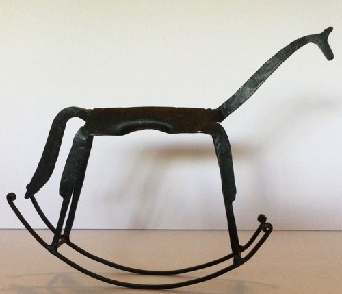 Cavallo dondolo artigianale - cavallo, a