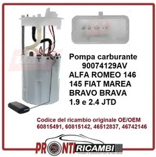 Pompa carburante serbatoio X