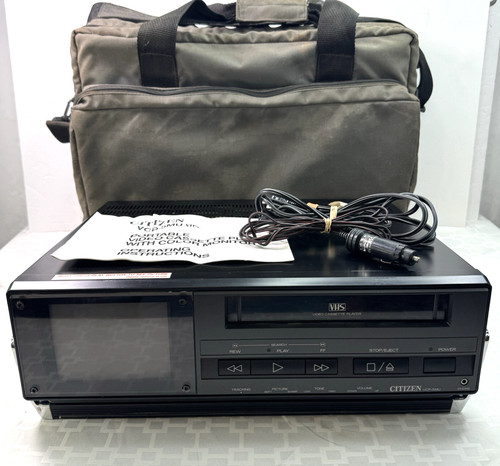 Lettore vhs portatile vintage - lettore,