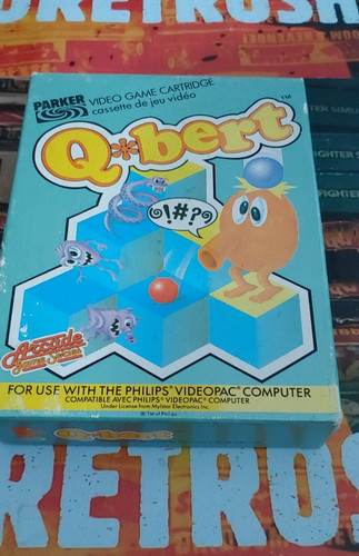 Bert philips videopac - q-bert, 7000