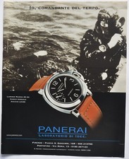 Panerai orologio Luminor Marina 44 Pubblicità advertising clipping da collezione
