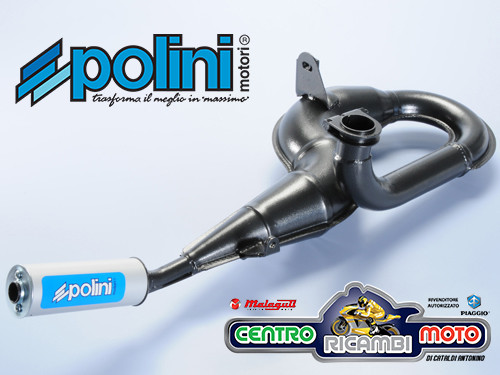 Marmitta scarico polini vespa - marmitta,