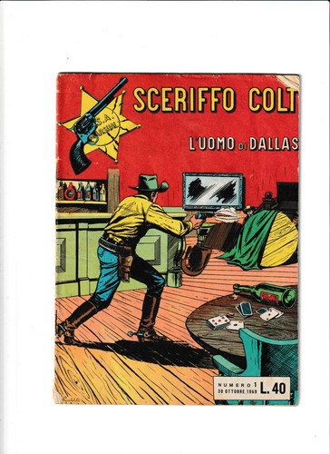 Fumetto western sceriffo colt - fumetto,
