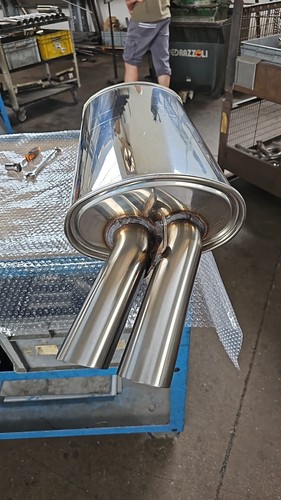 Scarico acciaio inox - scarico,