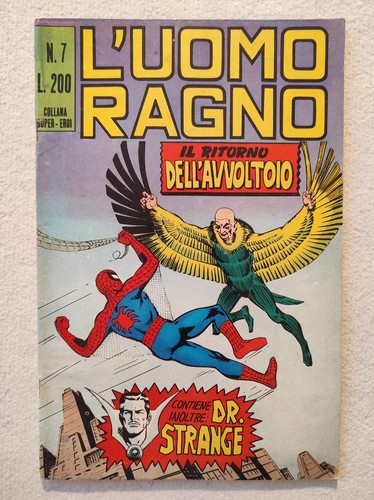 Uomo ragno editoriale - l'uomo, 7
