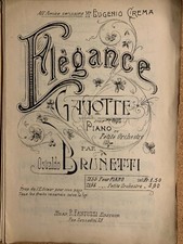 Spartito musica-ELEGANCE-