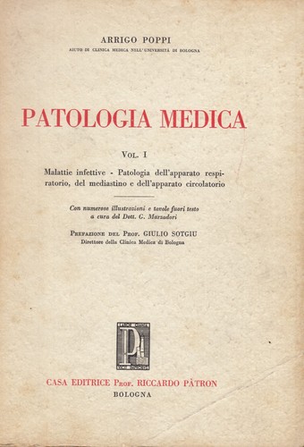 Patologia medica vol - patologia, i