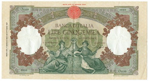 5000 lire capranesi - 5000,