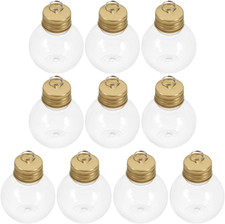 10 Palline Di Natale per Liquore, Bottiglie Di Succo, Palline Di Natale Traspare