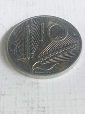 10 lire Spighe Italian