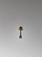 Orecchini in oro, con diamante 0.1 carati.