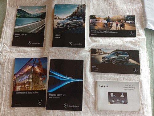 Mercedes classe set libretti - set,