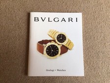 Libretto Booklet Bulgari