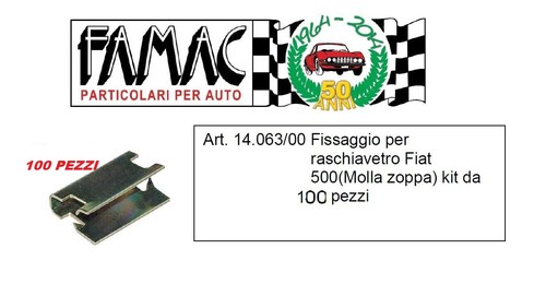 Per fiat 500 epoca - fiat, 100pz