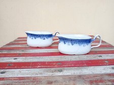 lotto  2 salsiere pietanziere Apulum ceramica porcellana