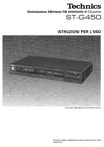 Technics g450 450 - technics, st