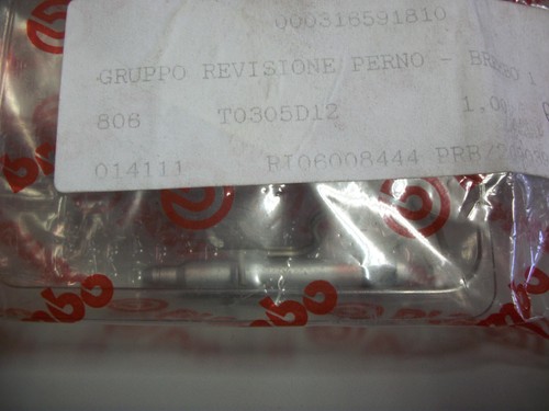 Kit perno fissaggio pattini