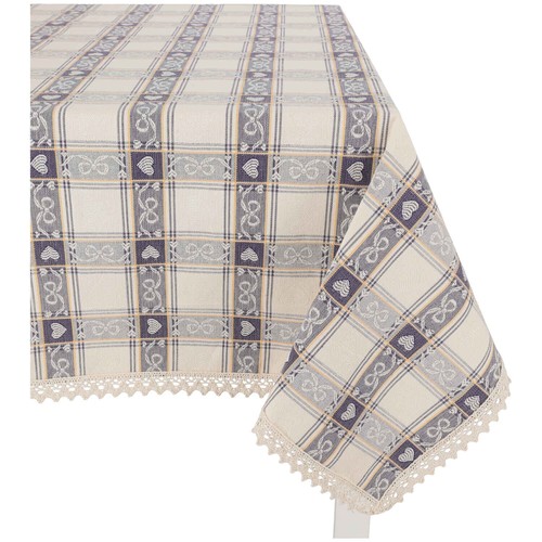 Tovaglia cotone jacquard dama - cotone,