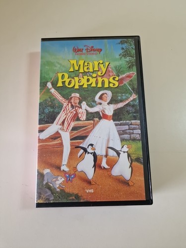 Vhs mary poppins - vhs,