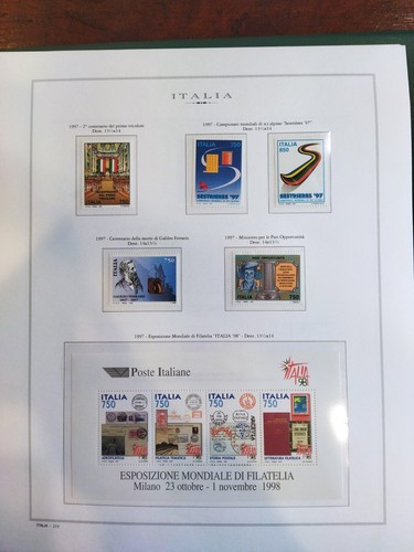 Italia fogli marini con 68 - italia., 07