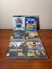 Lotto 6 Giochi per Console Sony PlayStation 3 PS3 Tutti Funzionanti