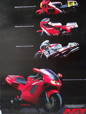 Poster Honda NR 750 RC40, NR