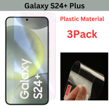 Confezione da 3/Protezioni Schermo in Plastica HD Ultra Trasparente per Smsung Galaxy S24+Plus