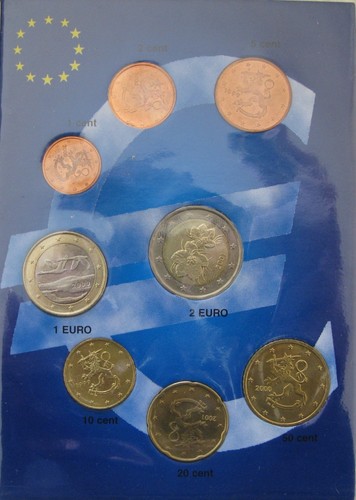 Divisionale euro finlandia fdc - euro,