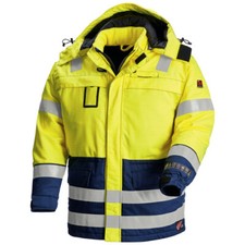 Giacca invernale Red Wing 76768 Ritardante di fiamma Hi Vis Sfoderata Blu/Giallo