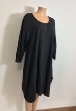 Abito Porto San Francisco art Lagenlook orlo a palloncino tasche laterali donna 4