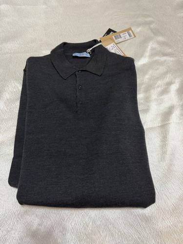 Maglione lana merino polo - merino, uomo