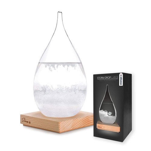 Storm glass large - storm, drop