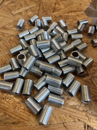100 tubi filettati m10x1 - tubi, ferro