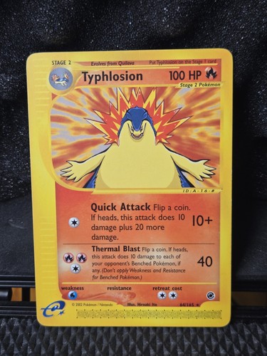 Typhlosion 165 expedition - typhlosion, 64/165