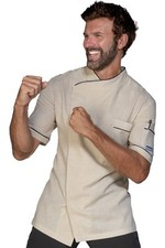Giacca cuoco Dubai in lino