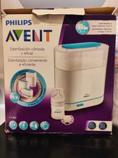 Sterilizzatore Philips Avent SCF284/02 3 in 1 Elettrico a Vapore, Bianco - USATO